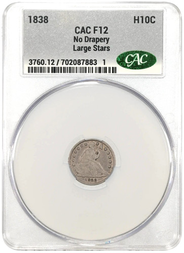 Mezza moneta liberty - liberty, 1838