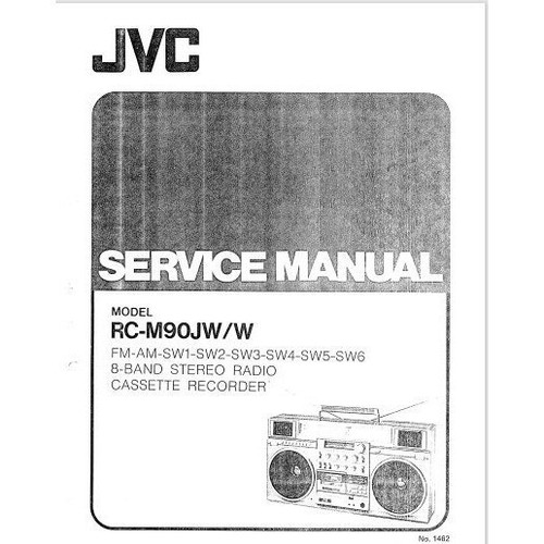 Jvc m90jw manuale - rc-m90jw/w,