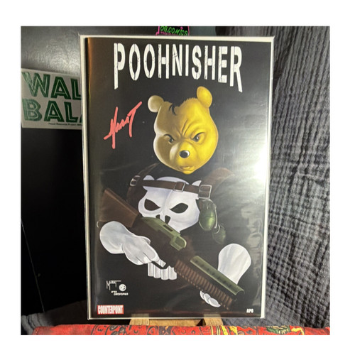 Copertina parodia firmata