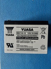 Yuasa VRLA Batteria ciclica per scooter da golf e mobilità 12V 10Ah - REC10-12