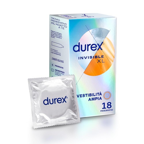 Durex invisible - invisible, xl