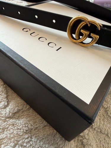 Cintura gucci nera donna - nera,