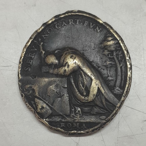 Medaglia antica religiosa - medaglia,