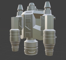 Heavy Infantry Jet Pack Kit