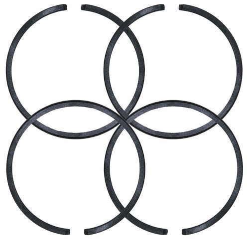 Kit 4pz anello pistone 35mm - 4pz, x