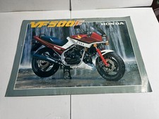 CATALOGO HONDA VF500F VINTAGE ANNI 80 - DEPLIANT BROCHURE VF 500F