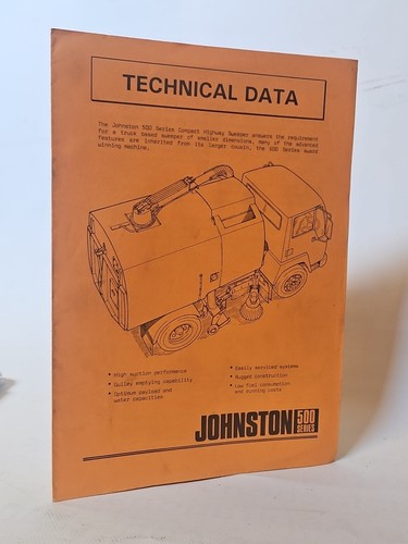 Johnston spazzatrice stradale - johnston,