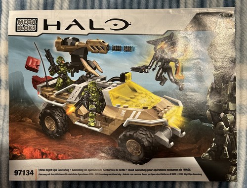 2013 mega blocks halo - mega, booklet