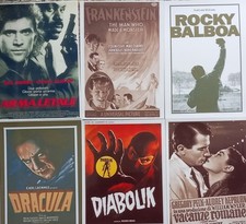 Lotto 6 Locandine Film Cult A4