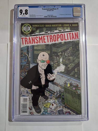 Transmetropolitan cgc 9 8 - transmetropolitan, #1