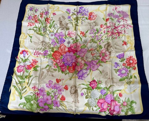 Sciarpa gucci floreale - gucci,