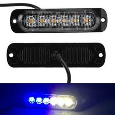 Faro Lampeggiante 6 Led Strobo