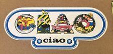 adesivo Autocollant sticker CIAO PIAGGIO CICLOMOTORE - VESPA