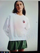 felpa Nike bianca - donna