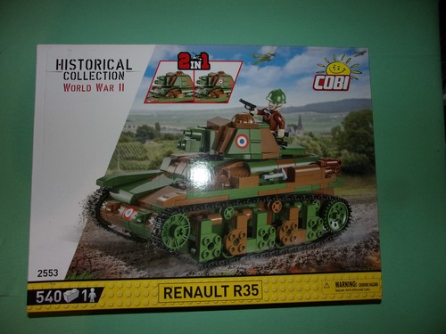 Cobi tank renault - cobi, 2553
