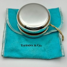 Tiffany & Co. Monogramma inciso giocattolo regalo di lusso argento sterling 9...