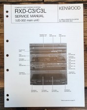 Kenwood rxd - rxd-c3l, manuale