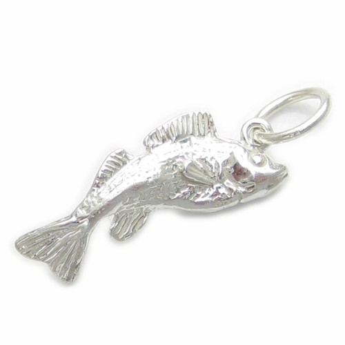 Ciondolo pesce argento - ciondolo, in