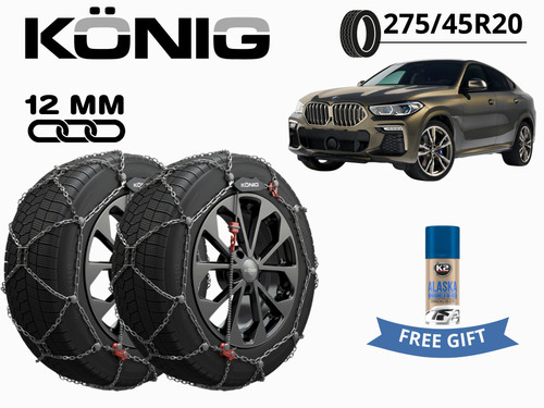 Catene neve konig 12mm per - 12mm,