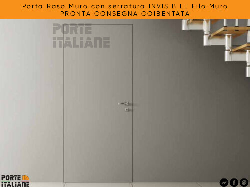 Porta raso muro con - raso,