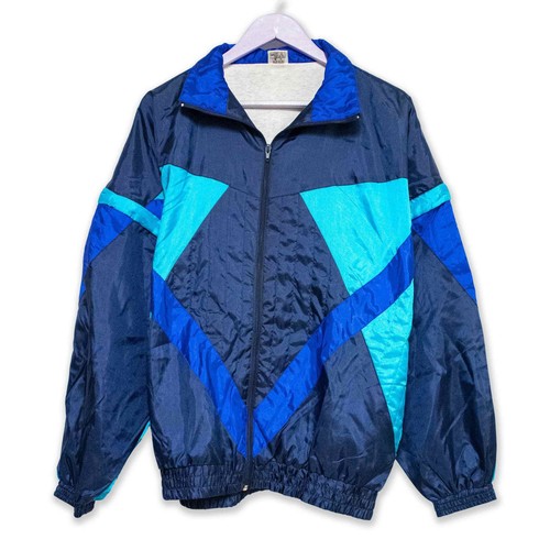 Giacca vento vintage blu e - vento,