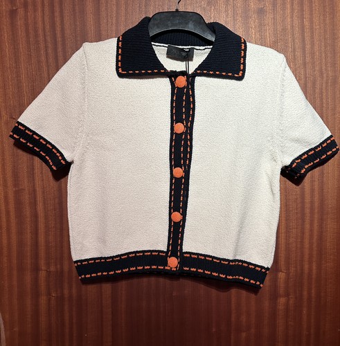 Zara cardigan maglia cucito - in,