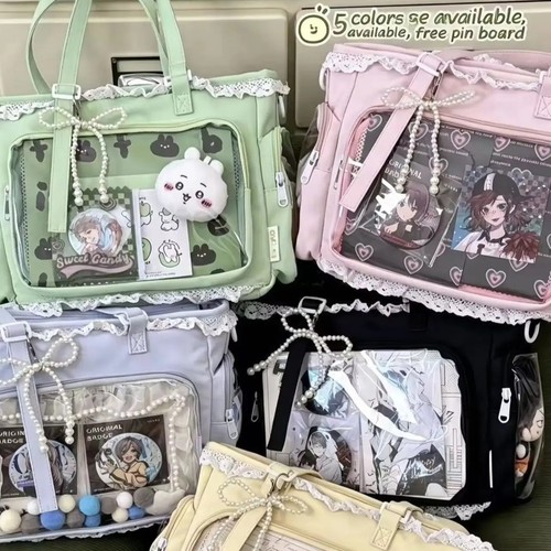 Borsa ita trasparente - borsa, trendy