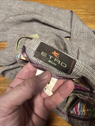 Etro milano pantaloni uomo - pantaloni,