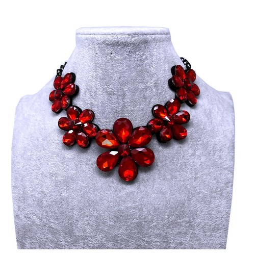 Collana girocollo cristalli - girocollo,