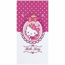 Hello Kitty Asciugamano, Compleanno, Regalo di Natale, Merchandise Ufficiale