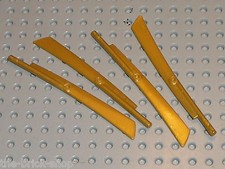 4 x LEGO NINJAGO PearlGold