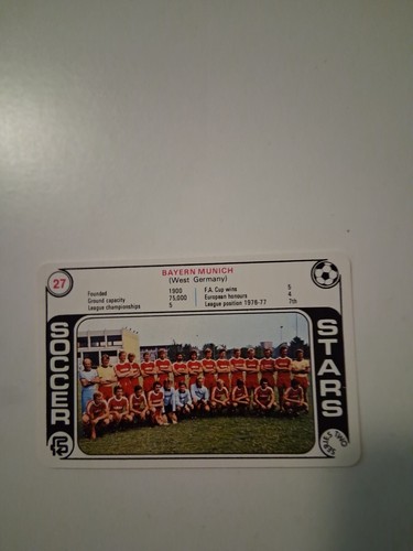 Fks soccer stars trump card - soccer,