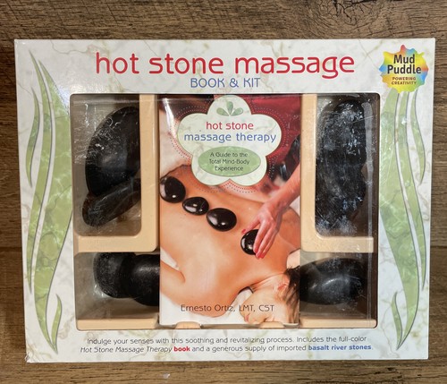 Libro kit massaggi hot stone - e,