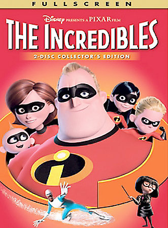 The incredibles dvd - the,