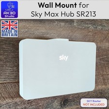 Sky SR213 Wi-Fi 6 Max Hub Wireless Casa Router a Banda Larga Staffa di Montaggio a Parete