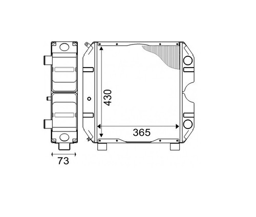 Kühler für goldoni 3050 - fÜr,