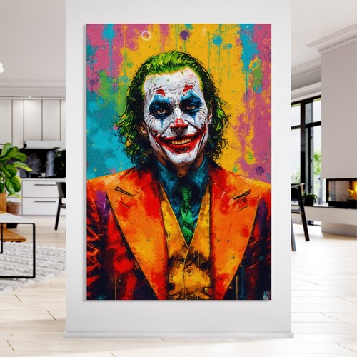 Joker batman film stampa su - -,