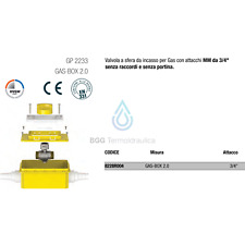 FIV  VALVOLA SFERA INCASSO GAS