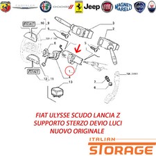 FIAT ULYSSE SCUDO LANCIA Z SUPPORTO STERZO DEVIO LUCI ORIGINALE 9611028580