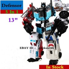 Nuovo Robot Defensor Deformabile HZX 5 in 1 Action Figure IDW G1 Giocattoli Bambini 13"