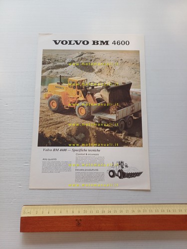 Volvo 4600 pala caricatrice - volvo, bm