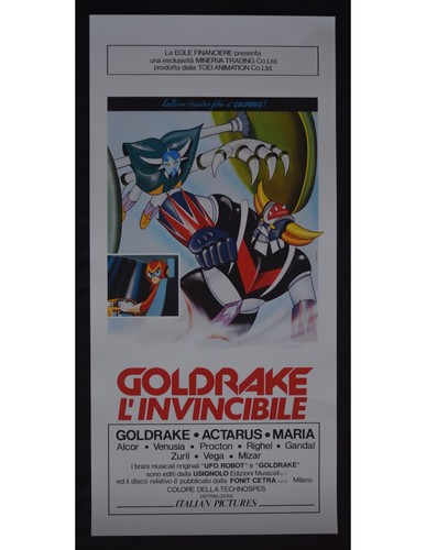 Locandina goldrake - locandina,
