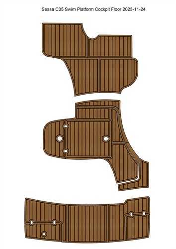 Sessa c35 swim platform - swim,