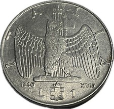 Italy - 1940 - 1 Lire