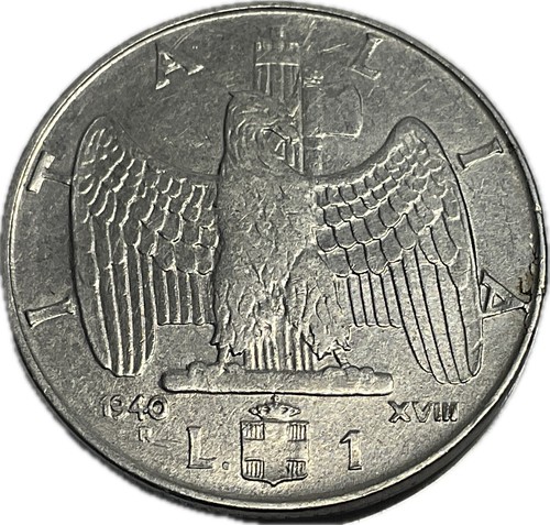 Italy 1940 1 lire - italy,