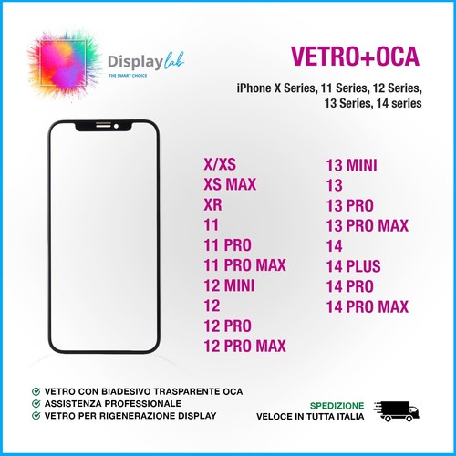 Vetro oca per - iphone, serie