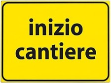 CARTELLO SEGNALETICO - inizia