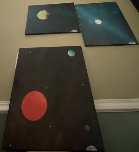 Space paintings from the - space,