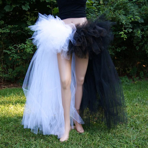 Gonna tutu tulle mezza - gonna, in