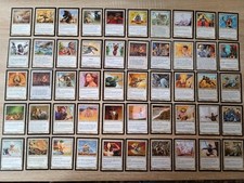 LOTTO CARTE MAGIC 100 CARTE VINTAGE / VECCHIE / OLD! NO JACE LILIANA MOX N834